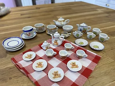 Buy Vintage Miniature China Tea Set  Job Lot  • 17.50£