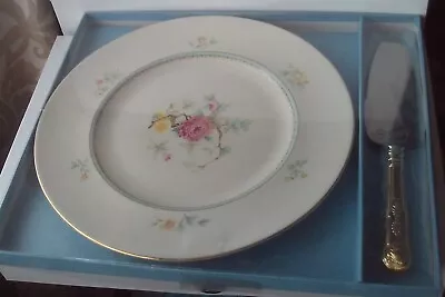 Buy Vintage Royal Kent Bone Chine Cake Plate & Server Retro NEW/UNUSED Boxed • 20£