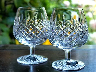 Buy Stuart Crystal Brandy Glasses Pair Vintage Mint Signed • 40£