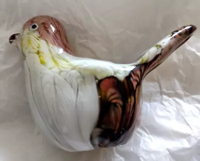Buy Small Glass Bird Paper Weight 5 Cm Tall • 9.99£