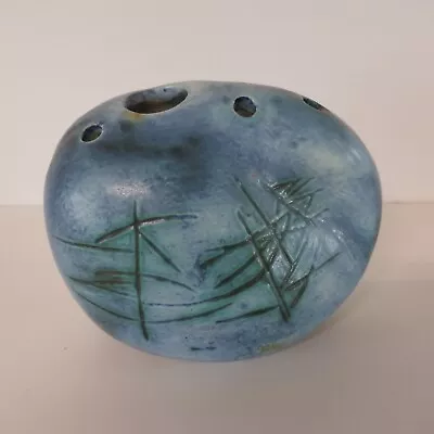 Buy Vintage Mid Century Abstract Tremaen Studio Pottery Pebble Vase Peter Ellery • 45£