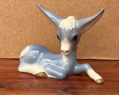 Buy VINTAGE: Szeiler Studio Blue Donkey Pottery Figurine Ornament - Model 27/4 • 14.95£