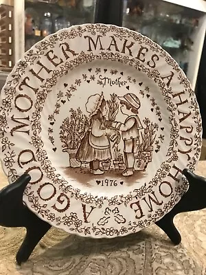 Buy Vintage Mothers Plate Mother Stafforshire Plate Sheffield 9” • 9.31£