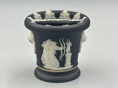 Buy Antique Wedgwood ? Black Japserware Classical Design Unusual Vase. • 16£