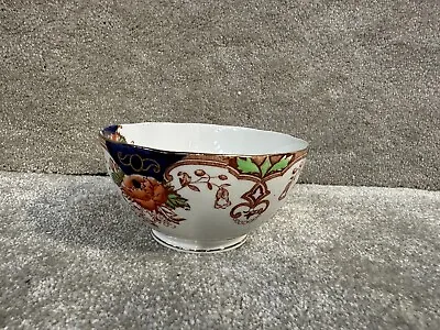 Buy Vintage English Fine Bone China Sugar Bowl Floral Design Pattern • 22.99£