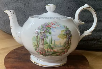 Buy Queen Anne Royal Kew Gardens Fine Bone China Floral Pattern Teapot With Lid • 279.58£