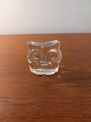 Buy Kosta Boda Art Glass Owl Figurine/Paperweight Collectable. 6cms Tall  • 22£