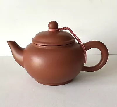 Buy Chinese YiXing Teapot Mini Clay Hand Made Stamped Signed Tea Pot Braid • 31.69£
