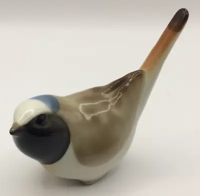 Buy USSR Lomonosov Porcelain Figurine - Redstart Bird In Excellent Condition • 5£