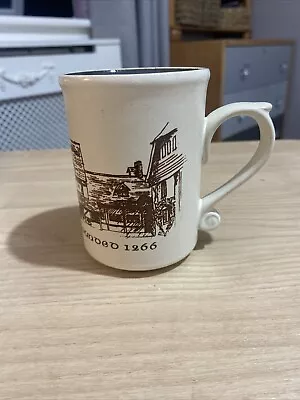 Buy Stoneware Hand Made Pottery Mug Burnham Abbey Deco Laugharne Pottery • 4.99£