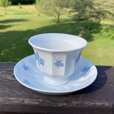 Buy Fine Bone China Adderley Broth Cup & Saucer Set  Blue Chelsea” Pattern • 12.31£