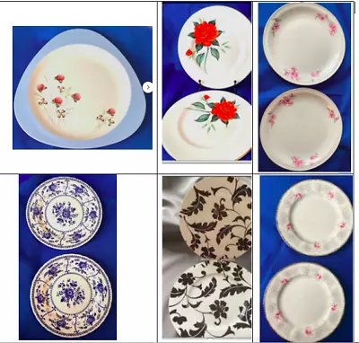 Buy Replacement Vintage SIDE PLATES. Various Makers & Patterns. FREE Post • 8.90£