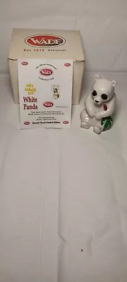 Buy  Rare Wade Whimsie Day White Panda Green Leaves Special Timed Limited Edition  • 19.95£