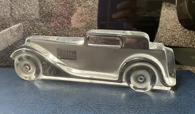 Buy Daum Marly  Art Deco Car Crystal Glass Desktop Model By  Xavier Froissart • 275£