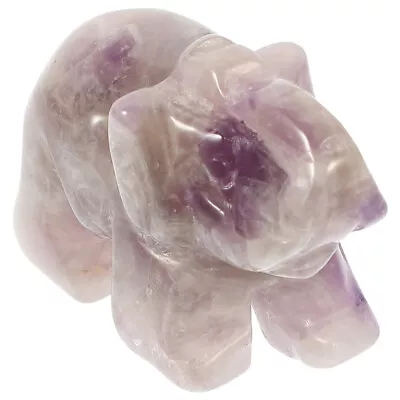 Buy  Adorable Elephant Figurine Crystal Ornament Sculpture Elegant Decor Decorate • 8.98£