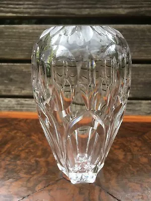 Buy Beautiful Vintage Cut Glass Vase. Val Saint Lambert? Joseph Simon Critaux? 5  • 21£