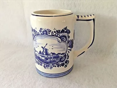 Buy Delft Original Hand Painted Blue 5 Inch Collectible Mug/Coffee Cup Dinnerware • 16.77£