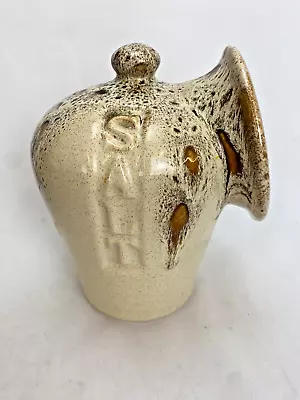 Buy Fosters Pottery Large  Salt Pig Blonde Honeycomb Cornish Pre-Loved ED • 20£