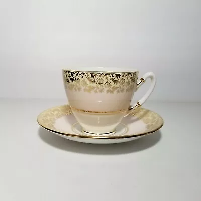 Buy Vintage Royal Stafford Tea Cup And Saucer Gold Bone China Made In England • 39.14£