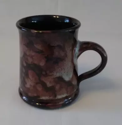 Buy Brown/Black Glazed Mug/Tankard Ewenny Pottery Wales (3.5 Inches High) • 15£