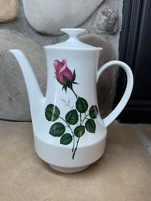 Buy Vintage Winterling Rose Coffee Pot Porcelain Marktleuthen Bavaria Excellent • 30.71£