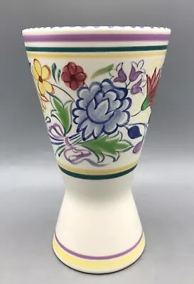 Buy Vintage Poole Pottery BN Pattern Freeform Vase • 60£