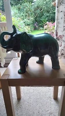 Buy Vintage Large Blue Mountain Pottary Elephant • 50£