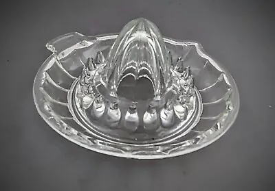 Buy Vintage French Glass Lemon Citrus Fruit Squeezer • 2£