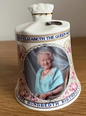 Buy Aynsley Bone China Royal Commemorative Bell The Queen Mother 100th Birthday • 11.95£