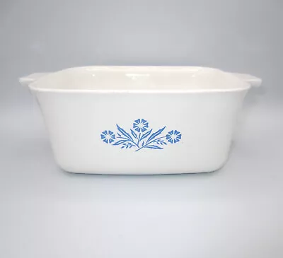 Buy Corning Ware Blue Cornflower 1 1/5 Quart P-4-B Casserole Dish • 13.05£