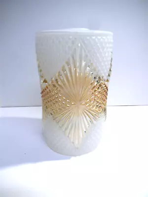 Buy Original Vintage 1960's Glass Pendant Lamp Shade • 15£
