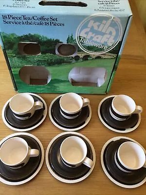 Buy VTG Retro Kilncraft Tableware Boxed 18 X Piece Set Tea /Coffee Set Original VGC • 15£