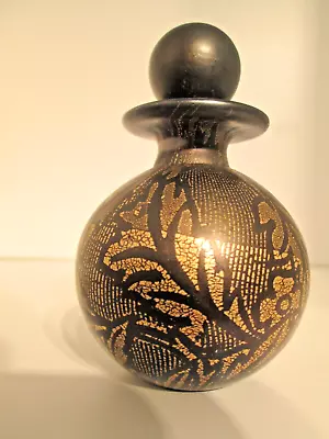 Buy JONATHAN HARRIS ISLE OF WIGHT Elizabethan Tapestry Scent Bottle Studio/Art Glass • 75£