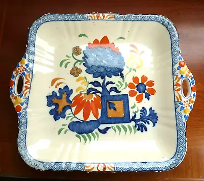 Buy Antique MASON'S JARDINIERE Pattern Ironstone Pottery Plate • 2£