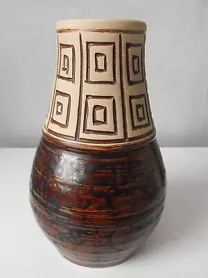 Buy 1970's Purbeck Pottery Eddie Goodall Robert Jefferson Poole Link Stoneware Vase • 26£