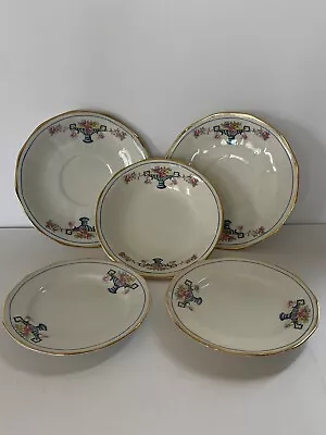 Buy Vintage Limoges USA China Lot Of 5  “LIA88”- Bread Plates, Saucers, Small Bowl • 19.83£