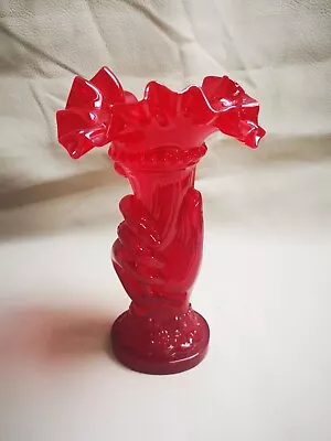 Buy Rare Vintage Red Liberty Hand Vase From Casa Pupo Of London Superb Condition  • 29.99£