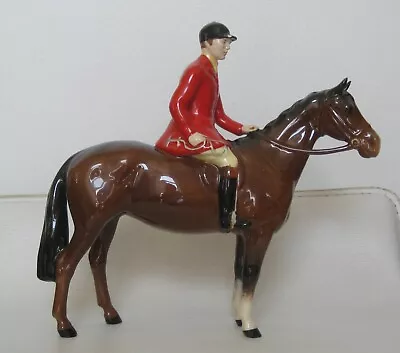 Buy Beswick Huntsman On Horse 1501 In Brown Gloss • 54.95£