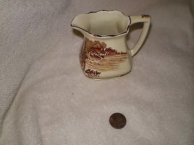 Buy Myott Son & Co,  Homeland  Pottery Pitcher, Vintage England • 18.67£
