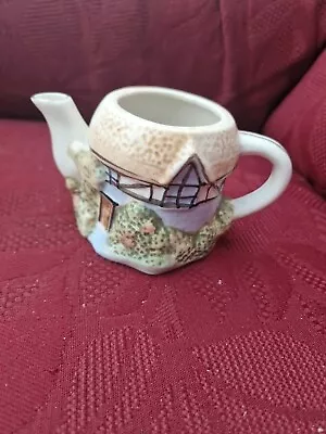 Buy Vintage China Antique Style TEAPOT Decorative Ye Olde  English House SMALL  • 5£