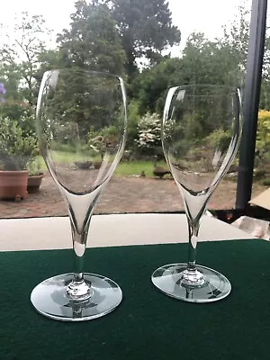 Buy Baccarat Crystal Oneologie Flutes Signed Wine Glasses • 150£