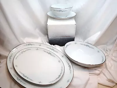 Buy Beautiful Noritake Verda 6355 Serving Plates, Gravy Bowl & Bowl Fine China Japan • 81.08£