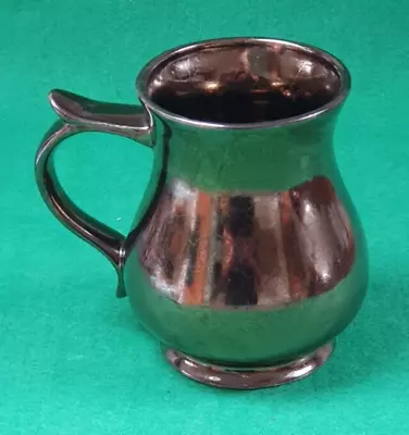 Buy Vintage Prinknash Lustre Crackle Glaze Pottery Tankard #R192 • 4.50£