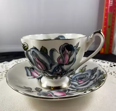 Buy Queen Anne Fine Bone China Cup And Saucer  Windsor Rose  #4969 • 18.66£