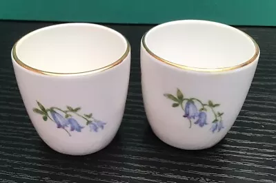 Buy Vintage Pair Of Crown Staffordshire Bone China Egg Cups - Floral  Design • 8.99£