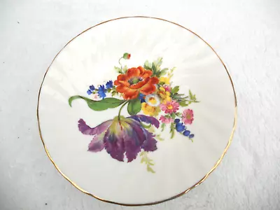 Buy Royal Kendal English Bone China Small Trinket Pin Dish Plate Flowers 12 Cm • 5£