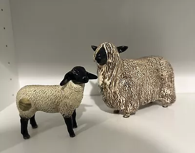 Buy Beswick Rare Breeds Wensleydale Sheep And John Beswick Suffolk Lamb Perfect • 45£