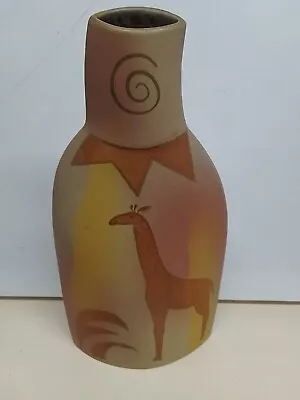 Buy Amano Vase (German) 13 Inch Tall With Giraffe Design • 9.99£