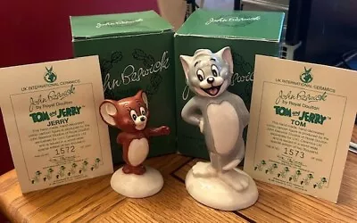 Buy Mint Condition John Beswick Royal Doulton Tom And Jerry Limited Edition Figurine • 60£
