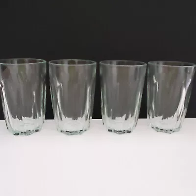 Buy (4) Vetravir Octagonal 8 Panel Tumbler Glasses 5 1/2'' T,  Made In Italy • 46.59£